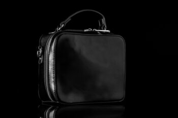 Borsa a mano rigida "Capri Luxe" Noir