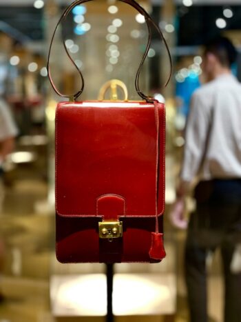 Borsa baguette "Contessa" Bordeaux