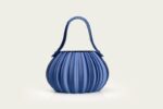 Hobo bag "Sovrana" Cielo azzurro