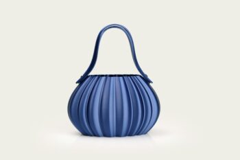 Hobo bag "Sovrana" Cielo azzurro