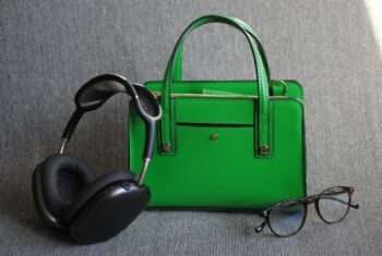Borsa a bauletto "Aurora" Green